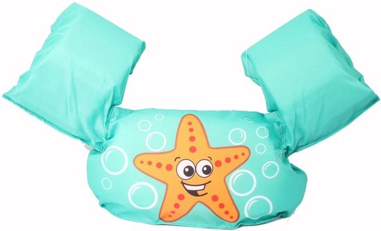 Qwali Star Zwemvest - 2 - 6 jaar - 15-30 kg - Zwembandjes - Drijfvest - Zwemvleugels - Kind - Puddle jumper