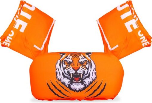 Qwali Tiger Zwemvest - 2 - 6 jaar - 15-30 kg - Zwembandjes - Drijfvest - Zwemvleugels - Kind - Puddle jumper