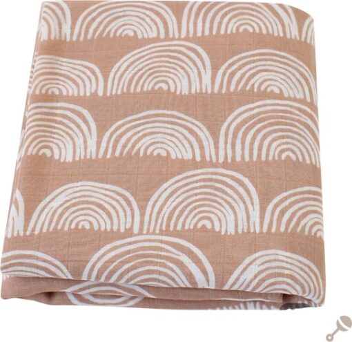 Rammelaar&Co Hydrofiele Doek XL - Regenboog Multidoek 120x120cm