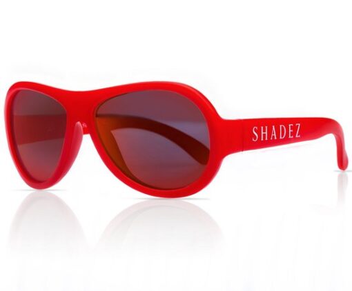 Shadez - Onbreekbare baby zonnebril baby zonnebril- Classic Red 0-3 jaar