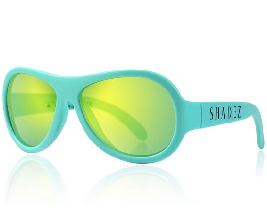 Shadez - UV-Zonnebril voor kinderen - Classics - Turquoise - maat Onesize (3-7yrs)