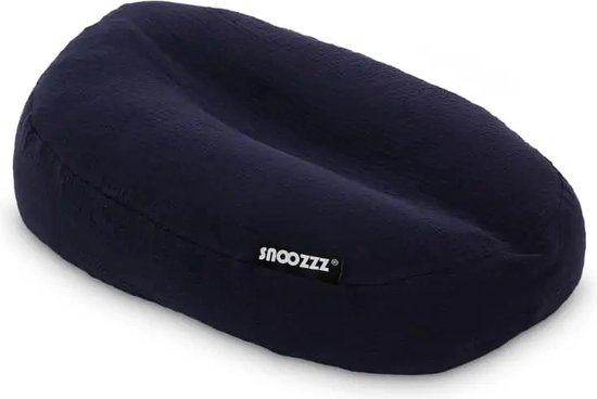 Snoozzz Relax hoes voor voedingskussen zwangerschapskussen - 100% katoen van zachte Hydrofiel - Blauw