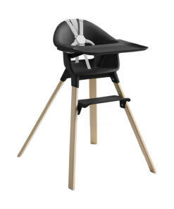 Stokke® Clikk™ Kinderstoel Black Natural