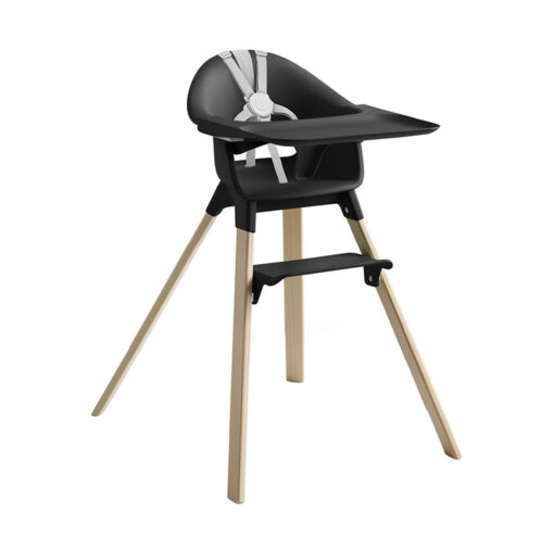 Stokke® Clikk™ Kinderstoel Black Natural