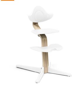 Stokke® Nomi® stoel Wit/Naturel