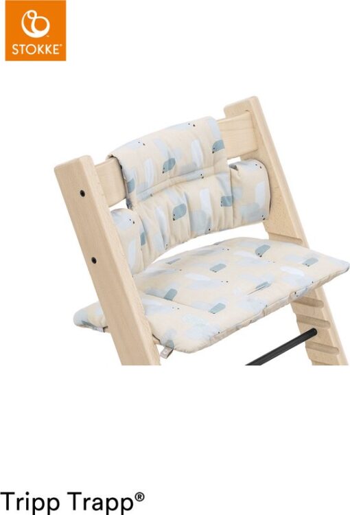 Stokke Tripp Trapp® Classic kussen Birds Blue OCS