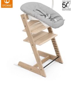 Stokke Tripp Trapp Kinderstoel - Ash Natural 50th Anniversary Met Gratis Newbornset