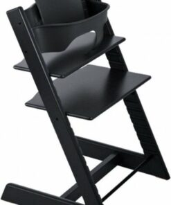 Stokke Tripp Trapp Kinderstoel - Black + Baby Set -™