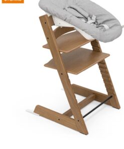 Stokke Tripp Trapp Kinderstoel - Oak Brown Met Gratis Newbornset