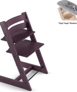 Stokke Tripp Trapp Kinderstoel - Plump Purple Met Gratis Newbornset