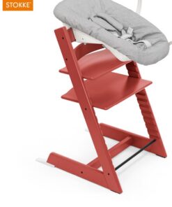 Stokke Tripp Trapp Kinderstoel - Red Met Gratis Newbornset