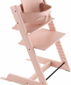 Stokke Tripp Trapp Kinderstoel - Serene Pink + Baby Set -™