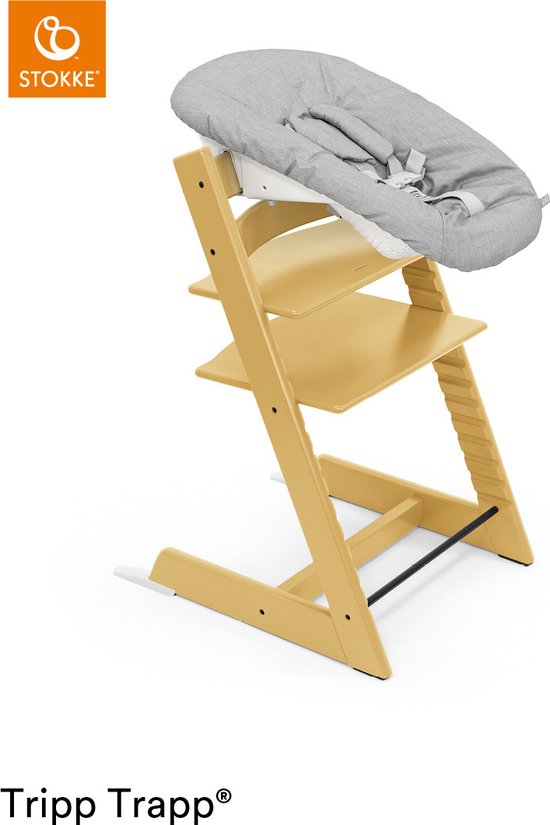 Stokke Tripp Trapp Kinderstoel - Sunflower Yellow Met Gratis Newbornset