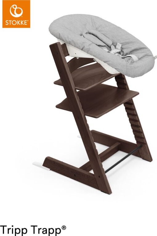 Stokke Tripp Trapp Kinderstoel - Walnut Brown Met Newbornset