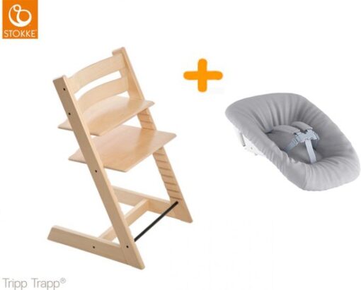 Stokke Tripp Trapp kinderstoel Naturel + Newbornset