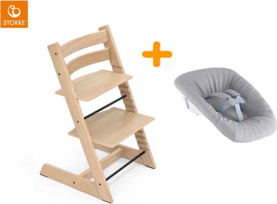 Stokke Tripp Trapp kinderstoel Oak Naturel + newbornset