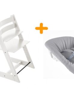 Stokke Tripp Trapp kinderstoel Wit + Newbornset