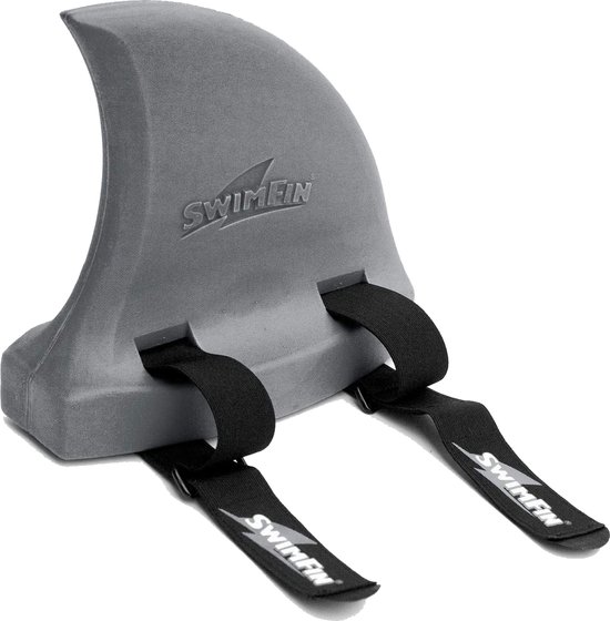 SwimFin zwemband - grijs | SwimFin maakt leren zwemmen leuk