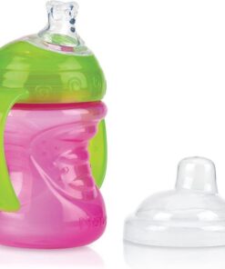 Swirl™ Antilekbeker - 240ml - roze- 6m+