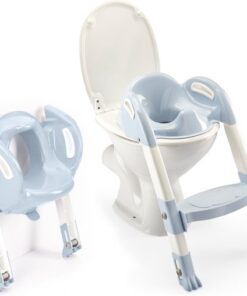 Thermobaby wc verkleiner met trapje KiddyLoo Blauw