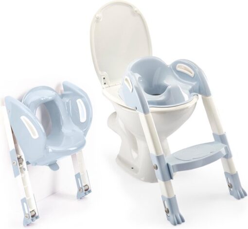 Thermobaby wc verkleiner met trapje KiddyLoo Blauw