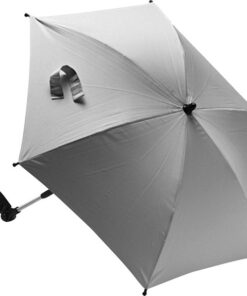 Titaniumbaby Parasol met universele klem UV 50+ Protectie - Mid Grey