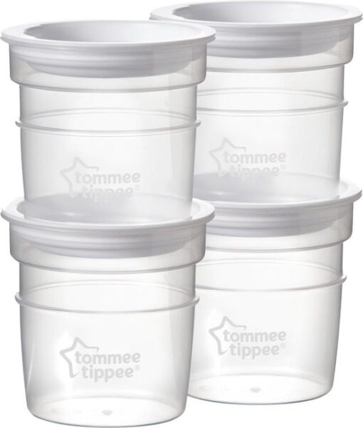 Tommee Tippee - Closer to Nature Melk opslag potje - 4 stuks