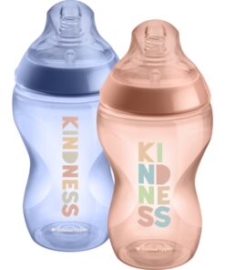 Tommee Tippee Closer To Nature Anti-colic Kindness babyfles Medium Flow 3m+ 2x340 ml