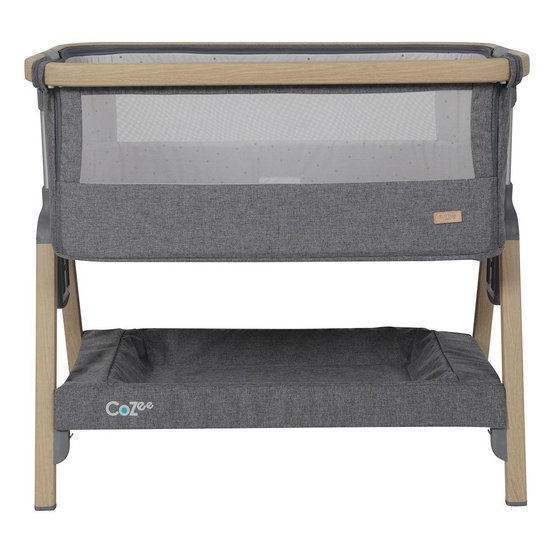 Tutti Bambini - Cozee Bedside Wieg - Oak Charcoal