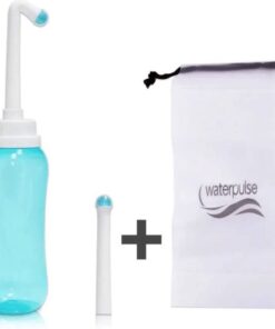 WaterPulse - Bidet handdouche - Peri bottle - Vaginale douche - In & uitwendige reiniging - GRATIS Opbergzak - Draagbare bidet - Zwangerschap cadeau