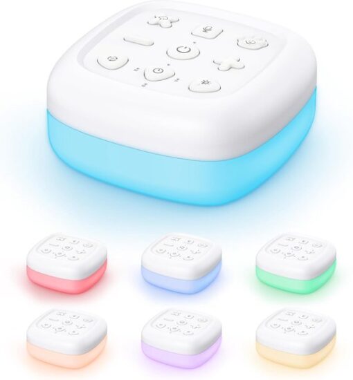 White Noise Machine - Witte Ruis Apparaat - Slaaphulp - Voor Volwassenen, Kinderen en Baby's - Soundspa - Slaaptrainer