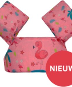 Zwemvest Kinderen - Puddle Jumper Deluxe - Flamingo Design - 13 tot 23 kg - 2 tot 6 jaar - Zwembandjes - Zwemvest kind - Reddingsvest