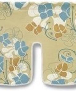 Basil Blossom Jugendstil Windschermflap - Lichtgroen