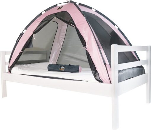 Deryan Bedtent Klamboe - 150x70cm - Hoogste kwaliteit Muggennet Muskietennet 1mm gaas - Purple