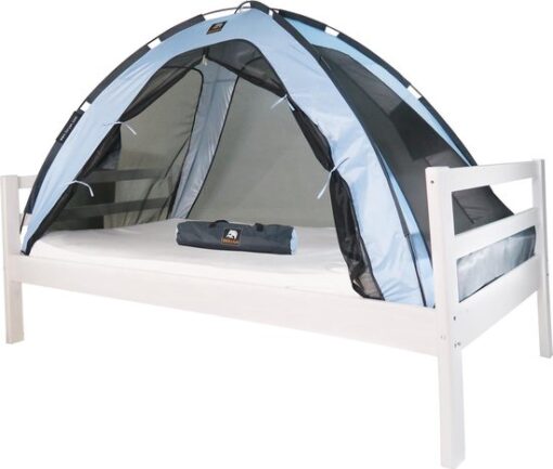 Deryan Bedtent Klamboe - 150x70cm - Hoogste kwaliteit Muggennet Muskietennet 1mm gaas - Blauw