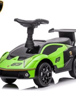 Lamborghini Essenza SCV12 - Loopauto - 1 tot 3 jaar - Opbergbox - Groen