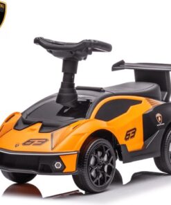 Lamborghini Essenza SCV12 - Loopauto - 1 tot 3 jaar - Opbergbox - Oranje