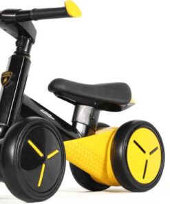 Lamborghini Loopfiets Baby - met Anti-slip Wielen - 1- tot 3 jaar - Geel