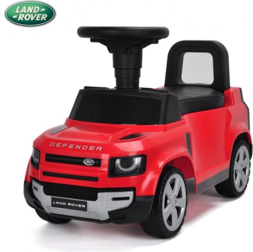 Land Rover Defender Loopauto - 1 tot 3 jaar - Officiële Licentie - Rood