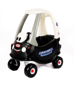 Little Tikes Cozy Coupe Politie Auto Loopauto - Zwart