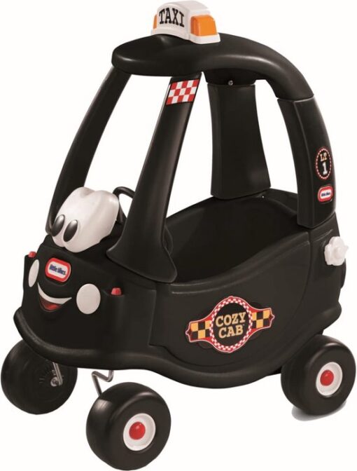 Little Tikes Cozy Coupe Taxi Loopauto - Zwart