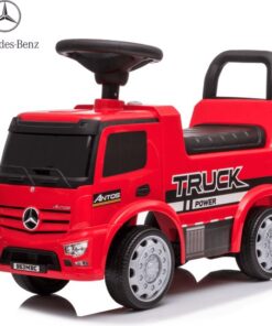 Mercedes Antos Loopauto - 1 tot 3 jaar - met Claxon - Koplampen - Rood