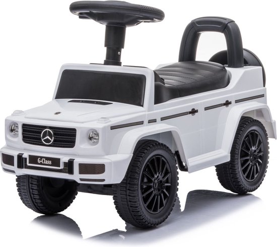 Mercedes G350 - Loopauto - 0 tot 3 jaar - Geluidseffect - Wit