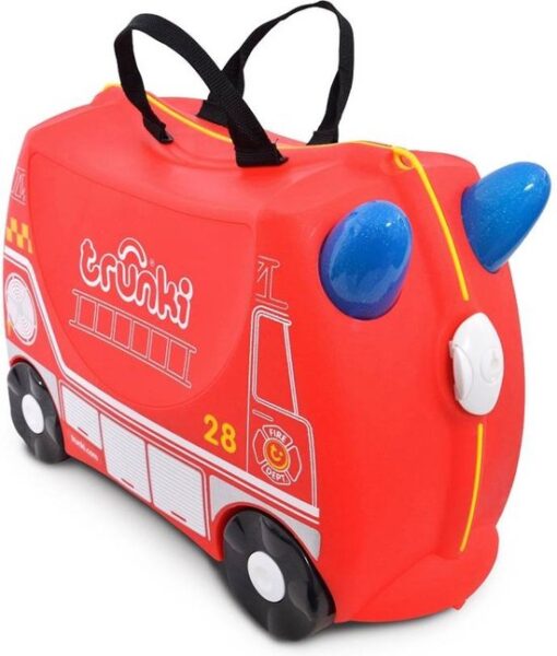 Trunki Ride-On Handbagage koffer 46 cm - Frank de Brandweerwagen