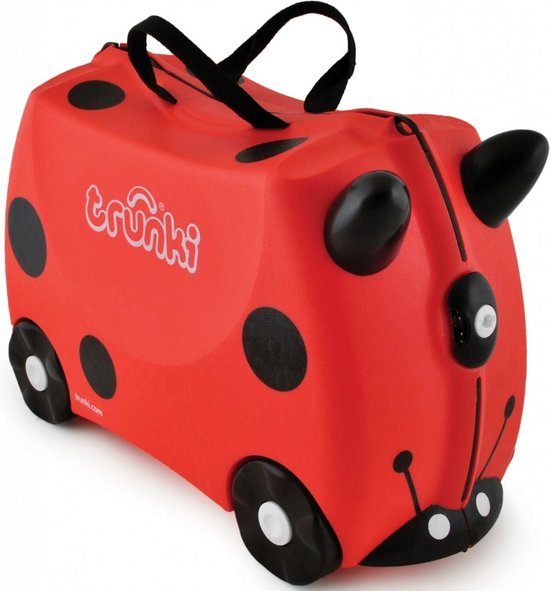 Trunki Ride-On Handbagage koffer 46 cm - Lieverheersbeestje Harley