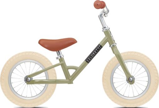 Veloretti Mini loopfiets - 12 inch - Groen - 2-4 jaar