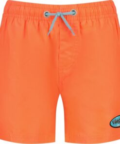 Vingino Swimshort Xalvino Jongens Zwembroek - Neon coral - Maat 128