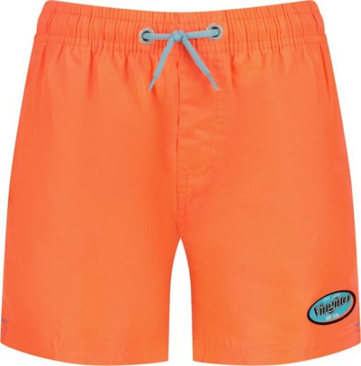 Vingino Swimshort Xalvino Jongens Zwembroek - Neon coral - Maat 128