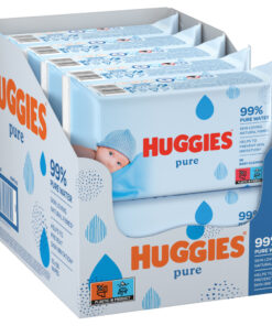 10x Huggies Billendoekjes Pure 99% Water 10x56 = 560 stuks