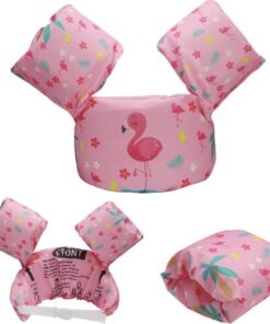 ATTREZZO® Zwembandjes Flamingo - Puddle Jumper - Zwemvest - Zwemvleugels - 2-6 jaar - 15-30 kg